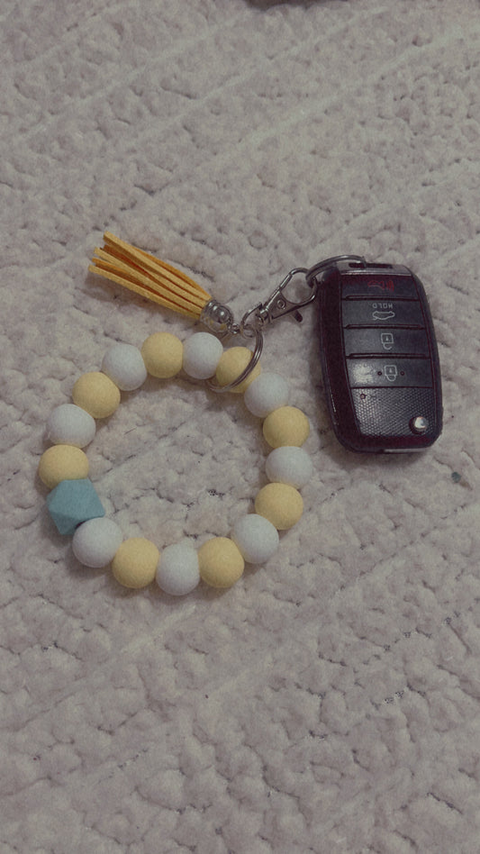 Medium Silicone Key Wristlet